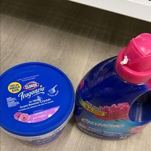 Clorox Fragranzia Scent Booster and Ensueño Fabric Softener - Blue and Pink